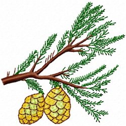 Flowers And Tree Embroidery Design 3 Flowers And Tree Embroidery Design 3